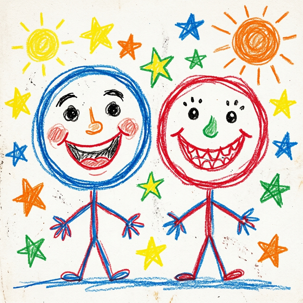 Ilustrasi cerita Izzy dan Lana
