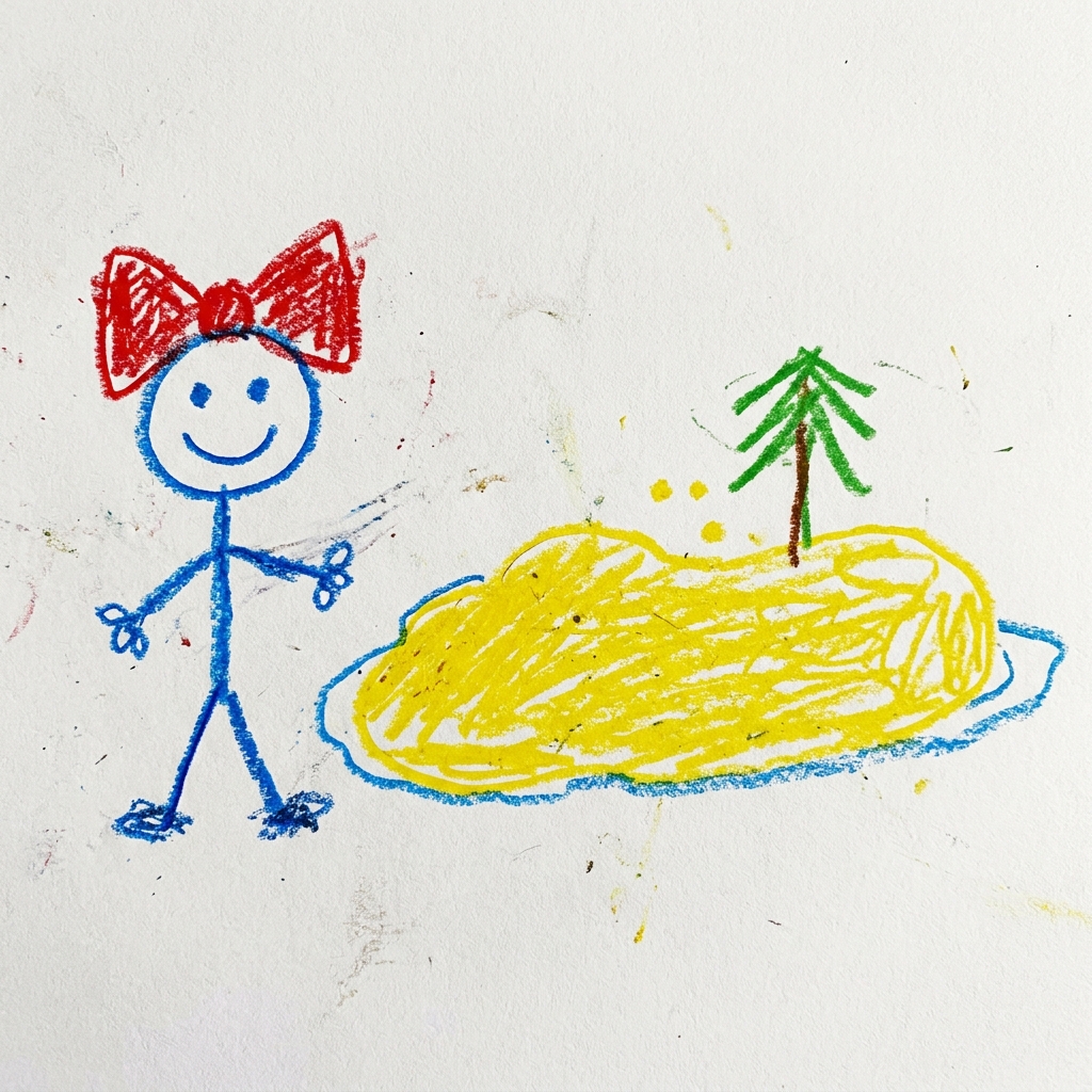 Ilustrasi cerita Izzy dan Lana